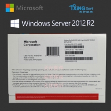 微軟（Microsoft） windows server2012r2標準版/數據中心版服務器操作系統 標準版在線密鑰/5用戶 含發票